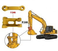 Lien de connexion de godet en H robuste pour excavatrice CAT Komatsu Hitachi, connecteur de flèche, vente en gros d'usine OEM, neuf