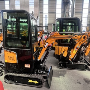 Mini-excavatrice sur chenilles multifonctionnelle Ht10b de 1 tonne avec moteur haute puissance - Product Image 2