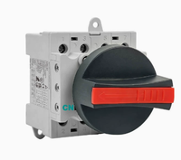 Interrupteur-sectionneur CC PV ignifuge 1200V 32A, sectionneur CC solaire intégré IP20 pour modules de distribution PV