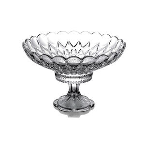 Cuenco grande de vidrio para ensalada, tazón decorativo para fruta, 9051 - Product Image 1