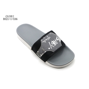 Sandalias de Verano de PVC con Letras para Hombre, Calzado de Descanso, Chanclas, Muestra Gratis, Precio Bajo - Product Image 5