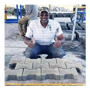 Mesin bata <span class=keywords><strong>Paving</strong></span> penguncian otomatis untuk jalur masuk kebun blok beton lanskap - Product Image 4