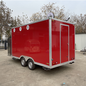 यूएसए विक्रेताओं के लिए 13FT मोबाइल फूड ट्रक डाइनिंग फूड ट्रेलर हॉट डॉग फूड कार्ट - Product Image 4