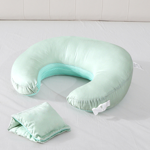 Almohada de <span class=keywords><strong>Lactancia</strong></span> Desmontable <span class=keywords><strong>para</strong></span> Mamá y Bebé, con Estampado de Animales Navideños, Almohada Larga <span class=keywords><strong>para</strong></span> <span class=keywords><strong>Dormir</strong></span> de Lado con Efecto Refrigerante y Masajeador - Product Image 2