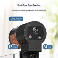 Distributeur automatique intelligent de nourriture programmable pour aquariums et bacs à poissons, poissons ornementaux et tortues