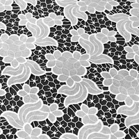 Nouveau Raisin Laser Brodé Lait Fil De Soie Creux Textile Vêtements Tissu Polyester Coton Broderie Dentelle Tissu