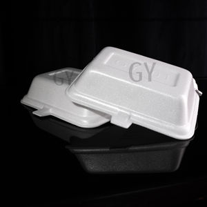 Foam Box for Fast <b>Food</b> and Snacks, <b>Disposable</b> Foam Dish for Takeout and Delivery, <b>Disposable</b> Foam <b>Food</b> <b>Container</b> - Product Image 1
