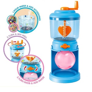 Nuevo Kit Mágico DIY para Hacer <span class=keywords><strong>Globos</strong></span> <span class=keywords><strong>de</strong></span> <span class=keywords><strong>Agua</strong></span>, Inflador <span class=keywords><strong>de</strong></span> <span class=keywords><strong>Globos</strong></span> Pegajosos con 4 Juguetes Inflables <span class=keywords><strong>de</strong></span> Gelatina, Más <span class=keywords><strong>de</strong></span> 90 Piezas, Set <span class=keywords><strong>de</strong></span> Juguetes Sensoriales Blandos - Product Image 1