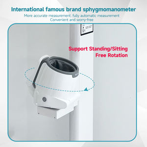 क्लिनिक फार्मेसी के लिए थर्मल प्रिंटर वेंडिंग फ़ंक्शन के साथ रक्तचाप मॉनिटर ऊंचाई और वजन स्केल बीएमआई वजन पैमाने - Product Image 4