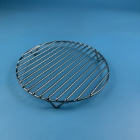 Grille de barbecue professionnelle en acier inoxydable 304 de qualité alimentaire, grande maille métallique résistante à la chaleur, durable, taille personnalisée, vente en gros