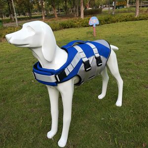 Rompi Pelampung Anjing yang Dapat Disesuaikan, Jaket Olahraga Penyelamat Keselamatan untuk Aktivitas Luar Ruangan, Rompi Renang Hewan Peliharaan - Product Image 3