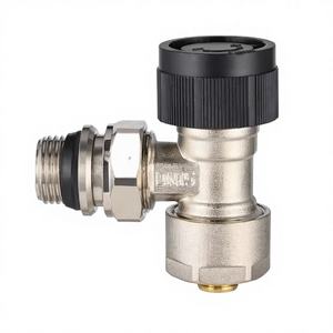 Robinet en laiton de type angle, nickelé, <span class=keywords><strong>raccord</strong></span> en laiton Pex <span class=keywords><strong>pour</strong></span> système de chauffage, <span class=keywords><strong>radiateur</strong></span>, robinet - Product Image 4