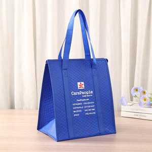 Tas pendingin kustom dengan ritsleting untuk penyimpanan bahan makanan-tahan lama, terisolasi & serbaguna untuk penggunaan hadiah promosi - Product Image 4