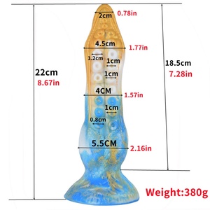 NNSX Big Knot Animal Anal <b>Dildo</b> With Sucker Octopus Tentacles Texture Stimulate Fantasy Toys Butt Ass Plug Erotic Products - Product Image 6