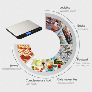 Thiết kế mới đếm gói thép không gỉ bưu chính nền tảng Quy mô Kỹ thuật số Trọng lượng thực phẩm Quy mô nhà bếp - Product Image 5