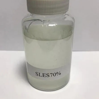Vente en gros de SLES 70% de qualité industrielle de la marque ZhongJin, matière première détergente, fût plastique de 170 kg, MOQ 1 TONNE, Shandong Chine, fiable