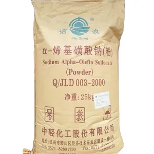 Detergent Raw Materials Price Sodium Alpha Olefin Sulfonate AOS 92% Powder AOS 35% For Foam Agent