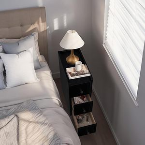 Tại Chỗ Bán Buôn Nổi + 16-Màu Có Thể Điều Chỉnh Ánh Sáng Nhân Đôi Bàn Cạnh Giường Ngủ Với Bán Buôn Hot Bán Bàn Cạnh Giường Ngủ An Toàn - Product Image 3