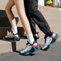Vente en gros de baskets MEIKE personnalisées avec logo, tendance mode hiver pour hommes, baskets décontractées pour la marche/la course, dessus en mesh respirant, semelle en caoutchouc EVA