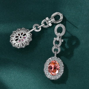 2023 luxe femmes belles boucles d'oreilles conçues 925 boucle d'oreille en argent en gros - Product Image 4