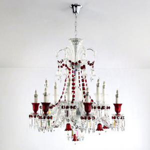 Lámpara Colgante de Cristal LED Moderna Nórdica Zenith <span class=keywords><strong>Flou</strong></span> Premier de 6 Brazos para Instalación en Techo de Hogar u Oficina - Product Image 1