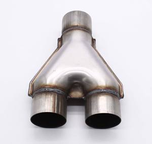 YUEYANG Tuyau d'échappement universel en acier inoxydable 409ss, 2,0 pouces, finition polie, épaisseur 1,2 mm, composant automobile soudé de qualité supérieure - Product Image 2