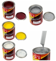 Basecoat Transparent Liquide Revêtement Spray Transparent Rouge 1K Liant Haute Performance Résistant Aux Intempéries Résine Acrylique Peinture De Voiture