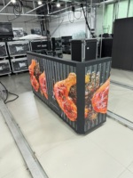 Écran LED de location 500x1000 pour cabine DJ, réception, scène, événement, mur vidéo LED, installation rapide, affichage personnalisé