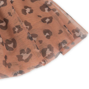 Falda Tutú para Niña, Falda Corta de Ballet con Volantes de Malla, Falda Tutú con Estampado de Leopardo - Product Image 3