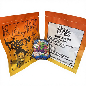 En gros <span class=keywords><strong>Dragon</strong></span> Z Balls Carrom Board Aimant de réfrigérateur Boîte mystère Art de croquis dessiné à la main Autocollant acrylique <span class=keywords><strong>3D</strong></span> découpé Goku Vegeta - Product Image 1