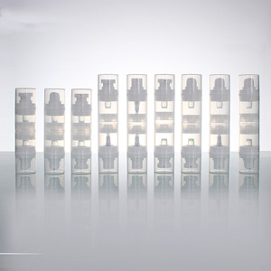 Doppia testa PP Airless pompa/flacone <span class=keywords><strong>Spray</strong></span> 5ml 10ml una bottiglia due utilizzo Vaccum imballaggio cosmetico per crema per gli occhi ciglia finte - Product Image 2