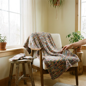 Filato Ecologico in Misto Lana e Acrilico Tinto in Massa per Produzione <span class=keywords><strong>di</strong></span> Piccoli Lotti e Accessori Artigianali - Product Image 6