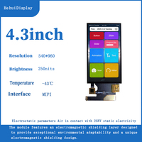 Pantalla Táctil OLED He hui MIPI de 2.95, 3, 4, 4.3, 4.97, 5, 5.44, 6.01, 6.39,  7Pulgadas, Baja Temperatura: -43 ℃   Pantalla