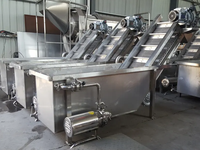 Hoge kwaliteit circulerende water aardbeien bubbelreinigings wasmachine fruit bubbelwasser