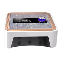 Lampe à LED UV et sèche-ongles pour vernis gel - Séchage rapide avec capteur automatique, écran LCD - Cadeau idéal pour les femmes et les filles.