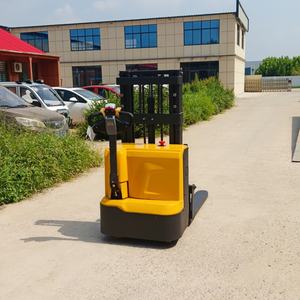 Transpaleta eléctrica de 1 tonelada y 2 toneladas, apilador de empuje que se puede utilizar en interiores y exteriores - Product Image 6