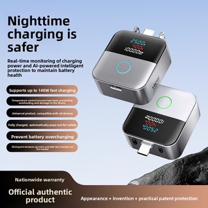 Chargeur GaN 65W à port rapide Type-C pour téléphones, adaptateur de chargeur de batterie personnalisé, nouveaux arrivages - Product Image 2