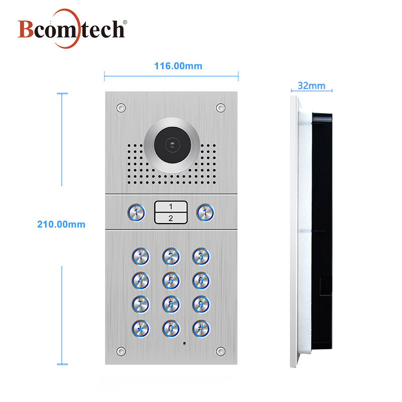 4 Wire Touch Screen Video Citofono