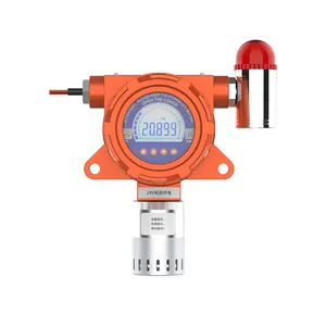 Detector de gas O3 SO2 fijo inteligente con pantalla Analizador de sensor de gas de ozono Detector de calidad del aire del medidor O3