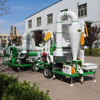 Équipement complet de traitement des graines de blé et de riz avec machine de pré-nettoyage, séparateur gravitaire et traitement