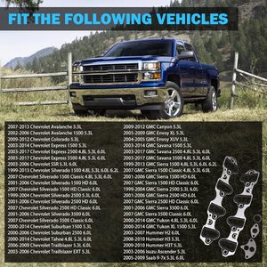 Juego de Juntas de Colector de Admisión - Compatible con Chevy Silverado, Suburban, Tahoe, GMC Sierra, Yukon, Savana de 4.8L, 5.3L y 6.0L - Product Image 2