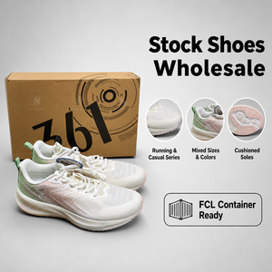 Calzado Deportivo 361 Degrees en Exceso de Inventario para Exportación con Calzado Estándar para Tenis al por Mayor - Product Image 1