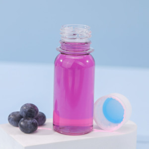 Mini 2oz/60ml/50ml PET plástico jugo bebida contenedor tapa pequeña energía vacía jengibre Shot botellas para whisky <span class=keywords><strong>Soda</strong></span> incluyendo tapas - Product Image 3