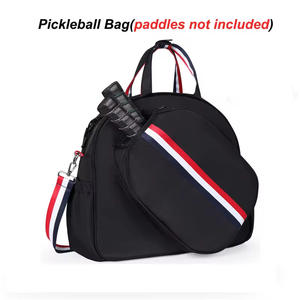 Sac de sport multifonctionnel de grande capacité pour l'extérieur, sac de sport pour raquette de pickleball, sac de sport pour chaussures, sac de sport pour raquette, en matériau de plongée - Product Image 5