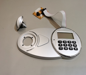 Lớn kỹ thuật số mật khẩu thay đồ nhà văn phòng an ninh điện tử tủ Vault an toàn hộp LCD màn hình hiển thị ổ khóa - Product Image 3