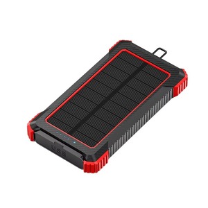 Batterie externe solaire 20000mAh avec câble Type-C, station d'alimentation portable, lumière LED étanche, panneaux solaires, batteries externes - Product Image 3