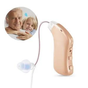 Adaptive noise reduction health care supplies deaf seniors hearing amplifier bte rechargeable digital hearing aids