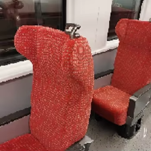 Asiento acolchado suave de clase ejecutiva de lujo para trenes de alta velocidad Opción de tamaño simple o doble Piezas y accesorios de <span class=keywords><strong>tren</strong></span> - Product Image 1