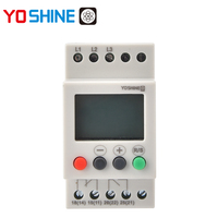 Relais de protection de séquence triphasé YOSHINE YX7020380C AC380V avec écran LCD, moniteur de surtension, sous-tension et déséquilibre