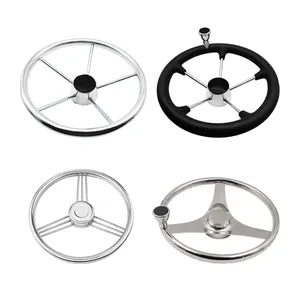 Hot Sale Pontoon Boat Steering Wheel Bass Boat Steering Wheel Gemlux Steering Wheel